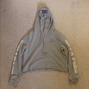Gray hoodie from PINK